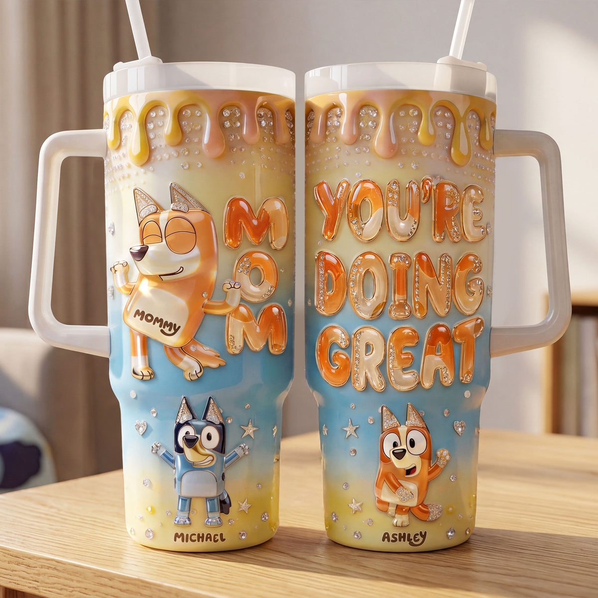 You're Doing Great Tumbler - Personalized Gifts For Moms 04pgti250426-Homacus