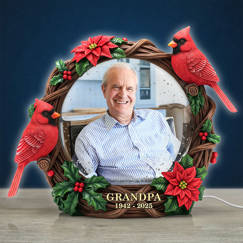 Cardinal Heaven Light Box - Custom Photo Gifts For Heavens Custom Acrylic Light Box 03NATI121125-Homacus