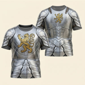 Royal Knight Armor Shirt - Personalized Gifts 01huti030626-Homacus