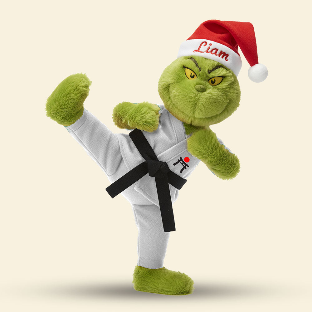 Green Monster Karate Pillow - Personalized Gifts For Karate Lover Pillow 06OHTI111125-Homacus