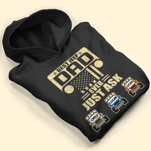 Personalized Gifts For Dad Shirt Best Car Dad Ever Just Ask-Homacus
