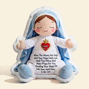 Virgin Maria Pillow - Personalized Gifts For Christian Pillow 02NATI221225-Homacus