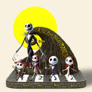 Nightmare Dad Plaque - Personalized Gifts For Dad 01ohti020525-Homacus