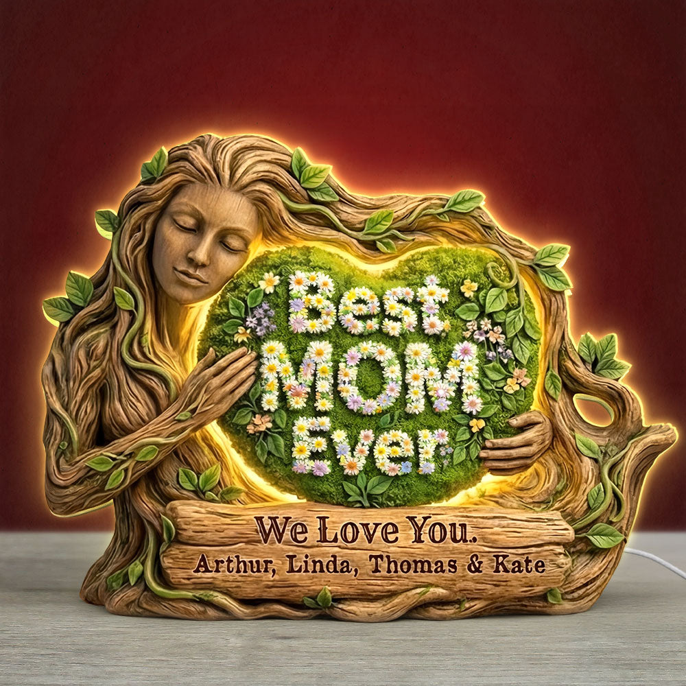 Forest Mom Acrylic Light Box - Personalized Gifts For Mother 01huti221225-Homacus