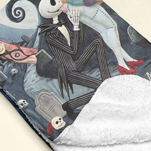 Love At Midnight Blanket, Personalized Gifts For Couple 03QHTI271225-Homacus