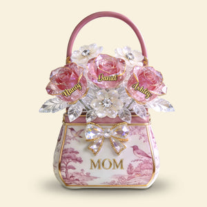 Mom Flower Basket Acrylic Plaque - Personalized Gifts For Mom 01PGTI310326-Homacus