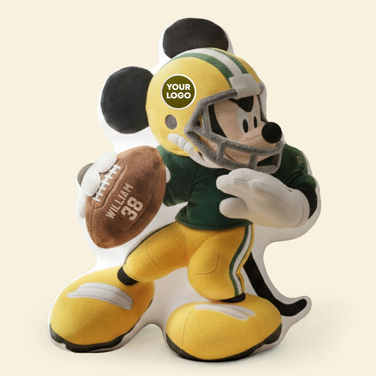 Sports Hero Pillow Personalized Gifts 01HUTI131225-Homacus