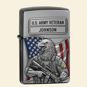 American Protector Lighter, Personalized Gifts For Veteran-Homacus