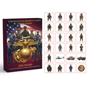 Military Blindbox - Gifts For Veteran Christmas Advent Calendar Blind Box 02HYTI101125-Homacus