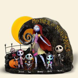 Queen Of Chaos - Personalized Christmas Gifts For Mom Plaque 04ohti020425-Homacus