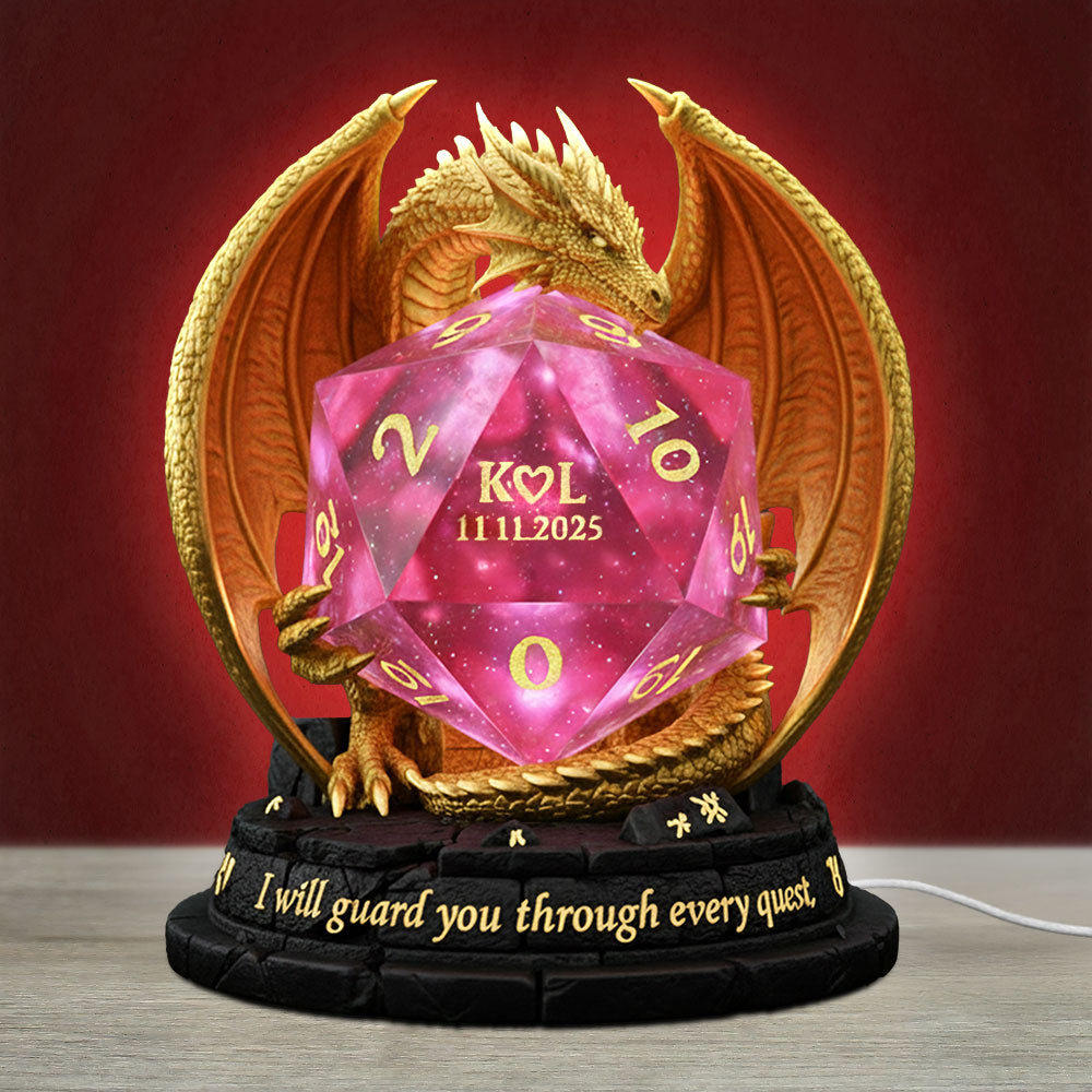 Fantasy Creature Acrylic Light Box - Personalized Gifts For Couples 01hyti051225-Homacus