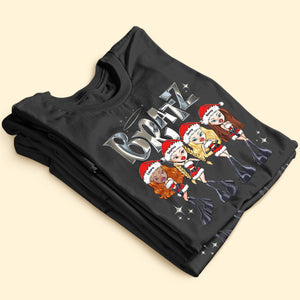 Sassy Baddie Christmas Gang Shirt, Personalized Gifts For Friends 04qhti100925-Homacus