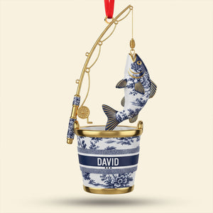 Fishing Christmas Ornament Personalized Gifts for Fishing Lovers 03PGTI161025-Homacus