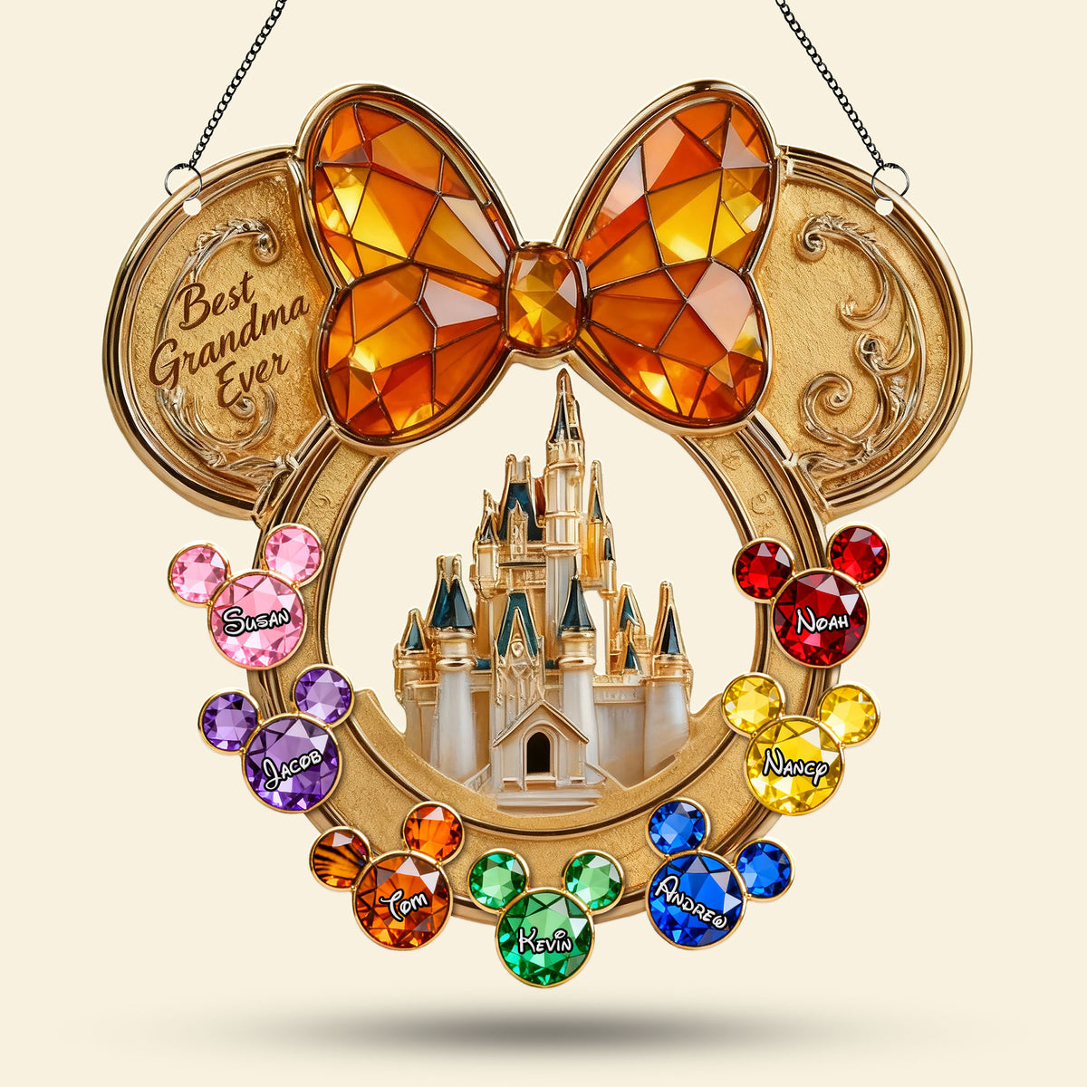 Lovely Suncatcher - Personalized Gifts For Grandma and Mother 04toti100226-Homacus