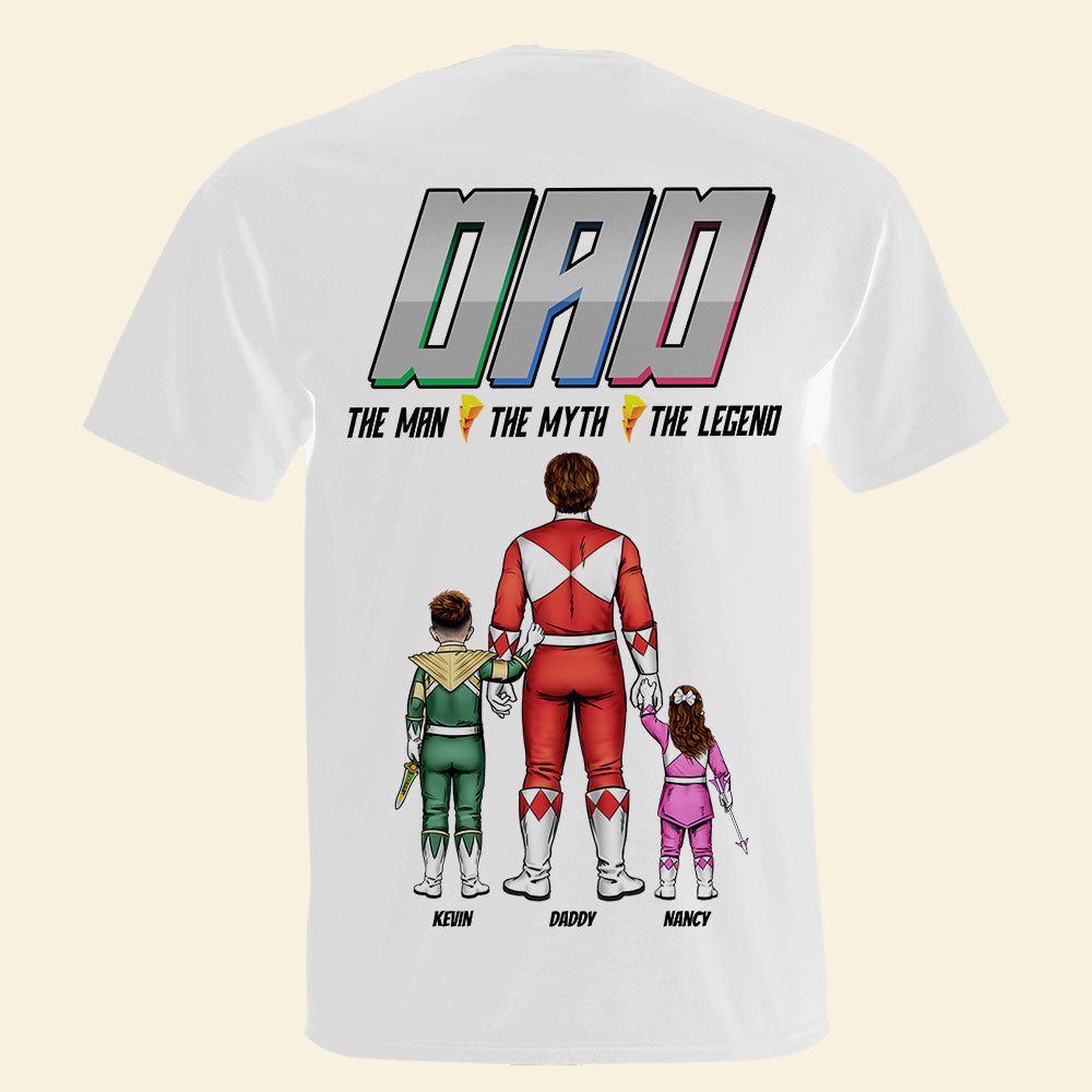 Power Dad Shirt - Personalized Gifts For Dad 04huti260525-Homacus