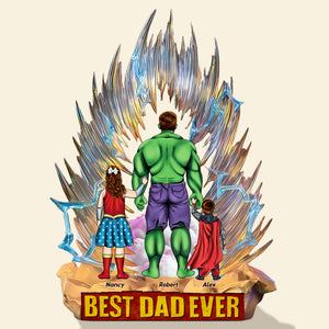 Super Dad Acrylic Plaque Personalized Gifts For Dad 04OHTI290425PA-Homacus