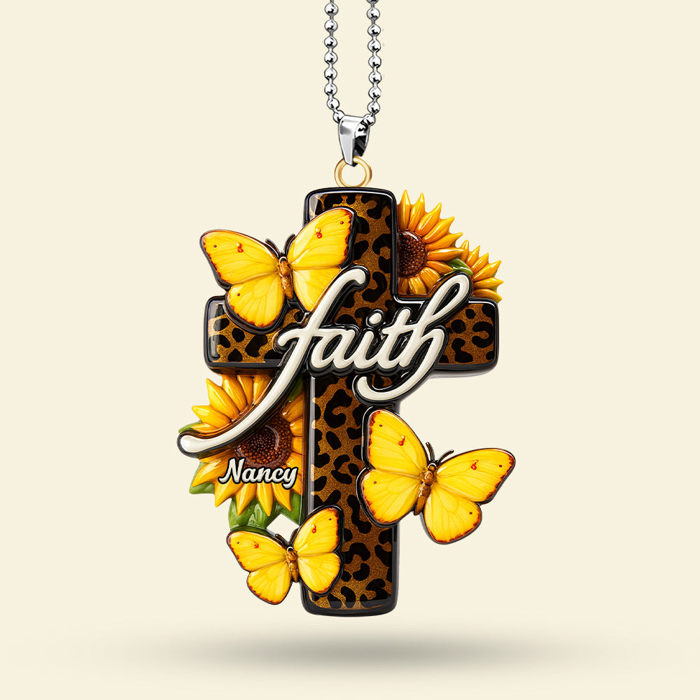 God Jesus Car Ornament - Personalized Gifts For Christians 04huti261125-Homacus