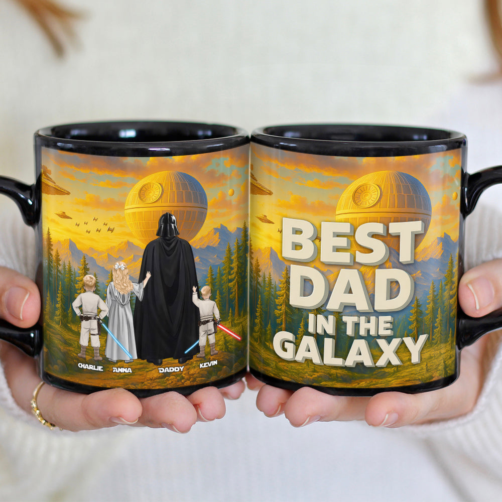 Galaxy Dad Coffee Mug - Personalized Gifts For Dad 01huti080525hg-Homacus