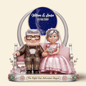 Old Couple Plaque - Personalized Gifts For Couple 01nati230625-Homacus