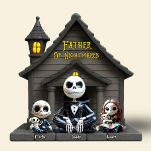 Nightmare Dad Plaque - Personalized Gifts For Dad 05nati030525-Homacus