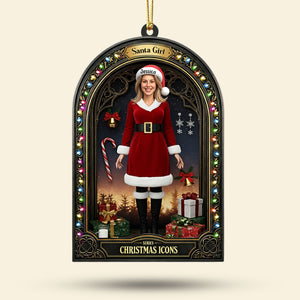 Christmas Character Ornament - Custom Photo Gifts For Loved Ones 03hyti090925-Homacus