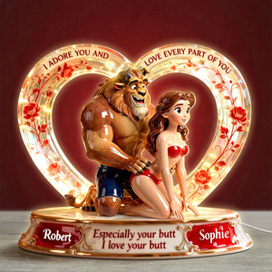 Naughty Couple Acrylic Light Box - Personalized Gifts For Couple 03ohti291225-Homacus