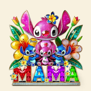 Personalized Christmas Gifts For Mom Plaque, Playful Little Aliens 05tgti030425-Homacus