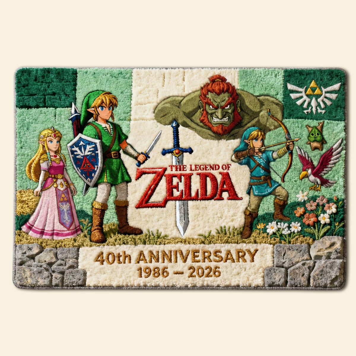 Adventurous Anniversary Doormat, Personalized Gifts 05QHTI120226-Homacus