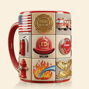 Firefighter Coffee Accent Mug - Personalized Gifts For Firefighter Coffee Mug 03TOTI311025-Homacus