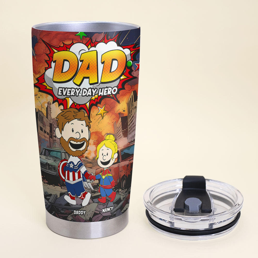 Personalized Gifts For Dad Tumbler Mom Everyday Hero 032toti260325pa-Homacus