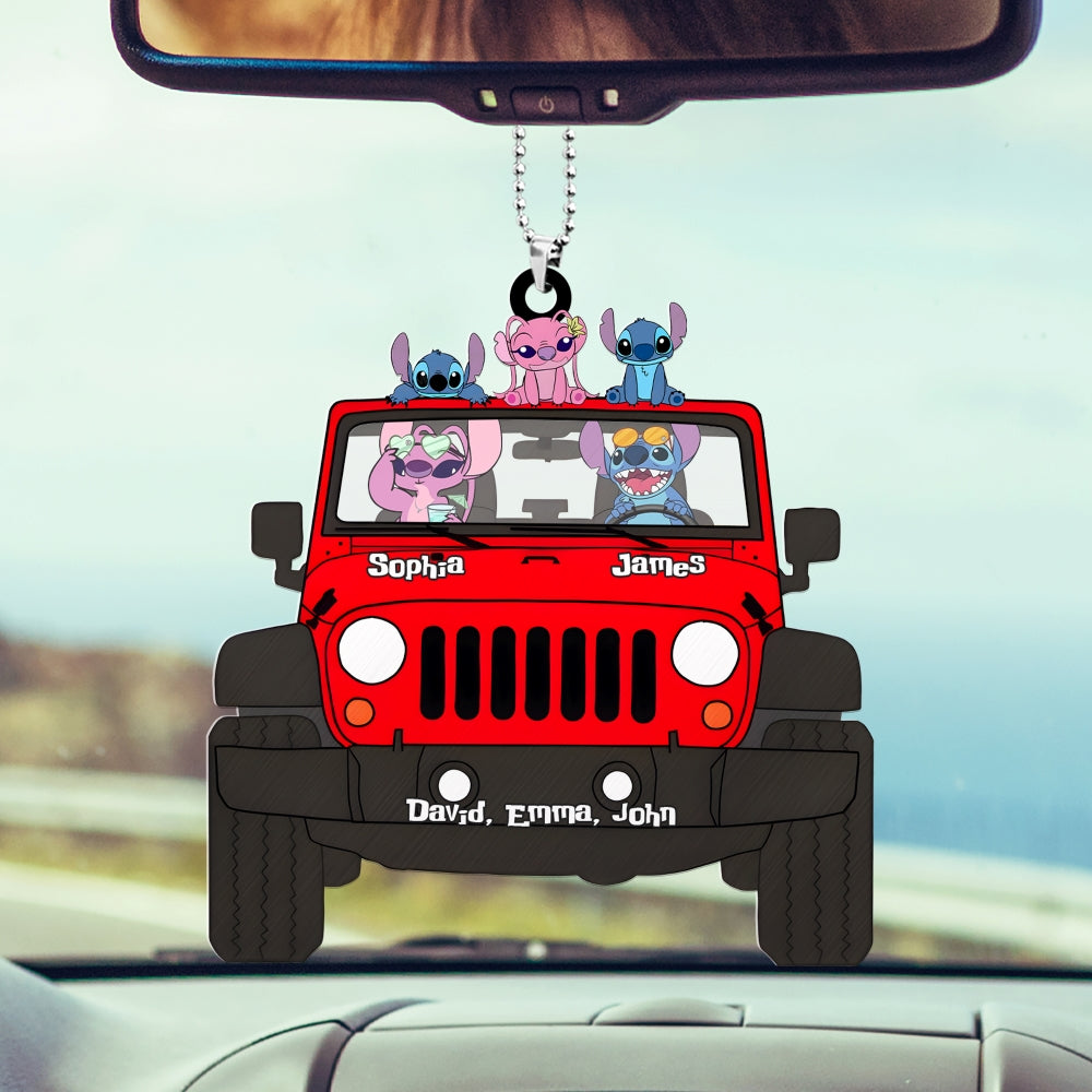 Personalized Gifts For Family Car Ornament 06ohdc210624-Homacus
