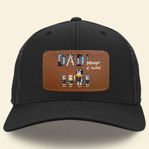 Dog Dad Trucker Hat - Personalized Gifts For Father 04HUTI200524-Homacus