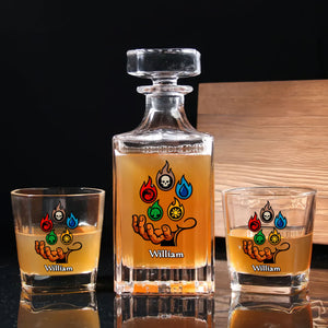 Magic Game Whiskey Decanter Set - Personalized Gifts For Game Lovers 04nati280525-Homacus