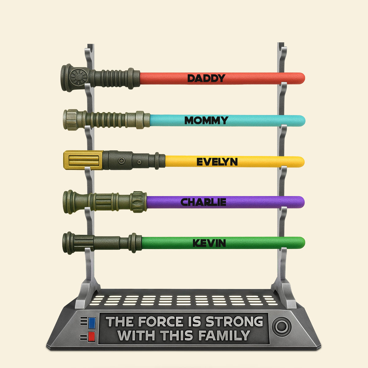 Laser Sword Family Plaque - Personalized Gifts For Family 02ohti130625-Homacus