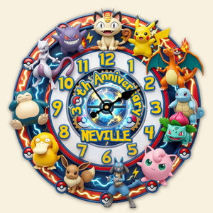 Adventure Hanging Wall Clock - Personalized Unique Gifts 05HUTI120326-Homacus