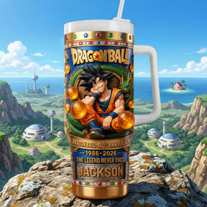40th Anniversary Legend Warrior 40oz Tumbler - Personalized Gifts For Fans Tumbler 01TYTI030426-Homacus