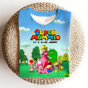 Personalized Gifts For Mom 3D Shirt, It's A-Me Mommy 01OHTI220325-Homacus