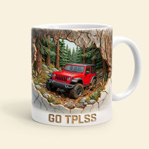 Off Road Car Lover Coffee Mug - Personalized Gifts For Off Road Lover Coffee Mug 02HUTI201225-Homacus