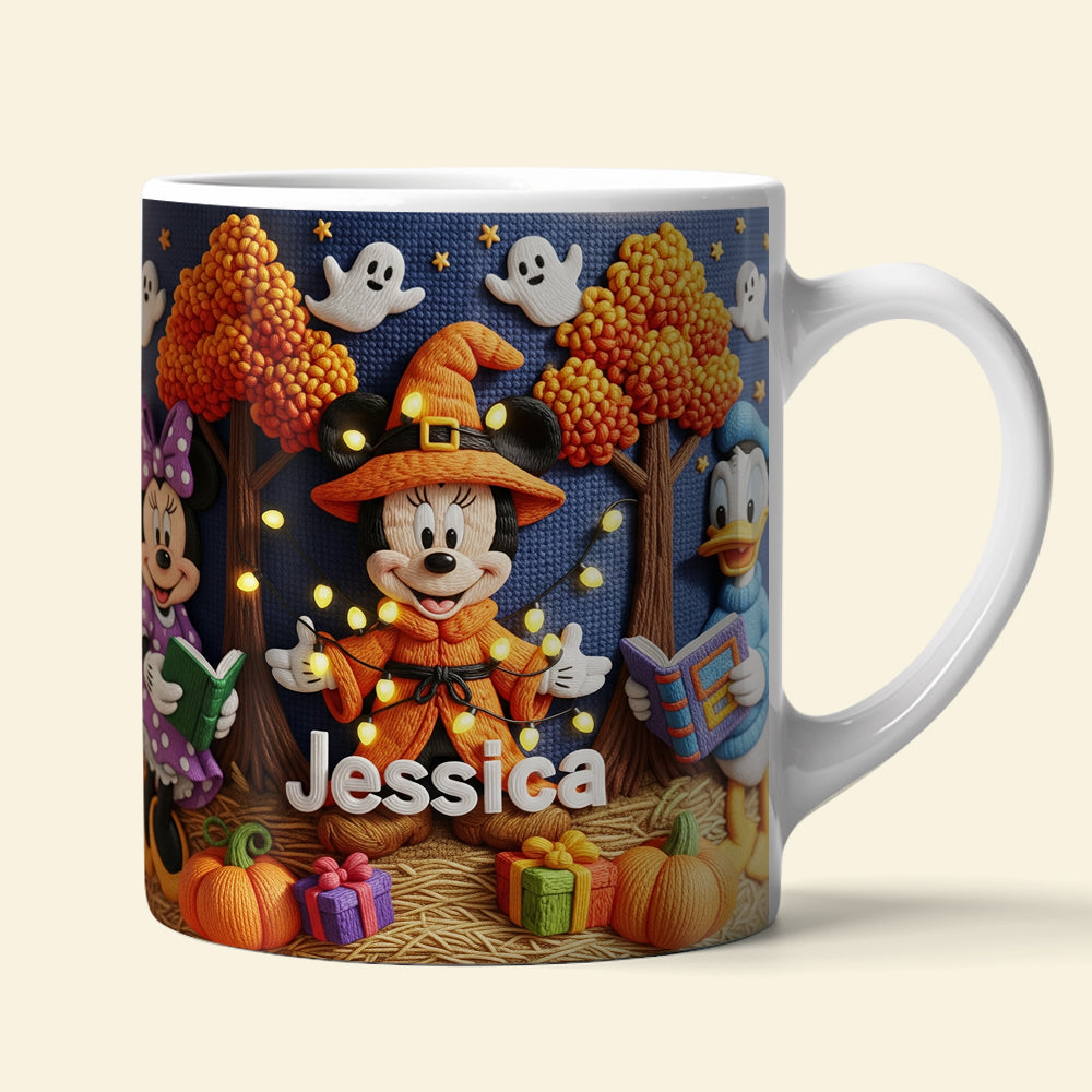 Cute Halloween Coffee Mug - Personalized Gifts For Cartoon Lovers 02pati120825-Homacus
