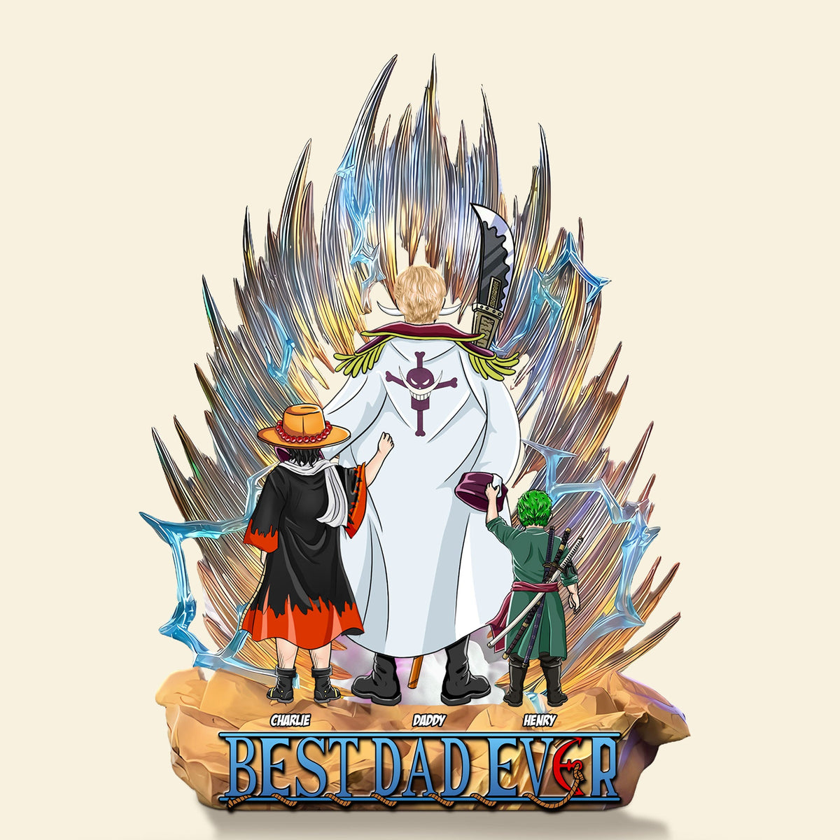 Dad Plaque - Personalized Gifts For Dad 04ohti050525pa-Homacus