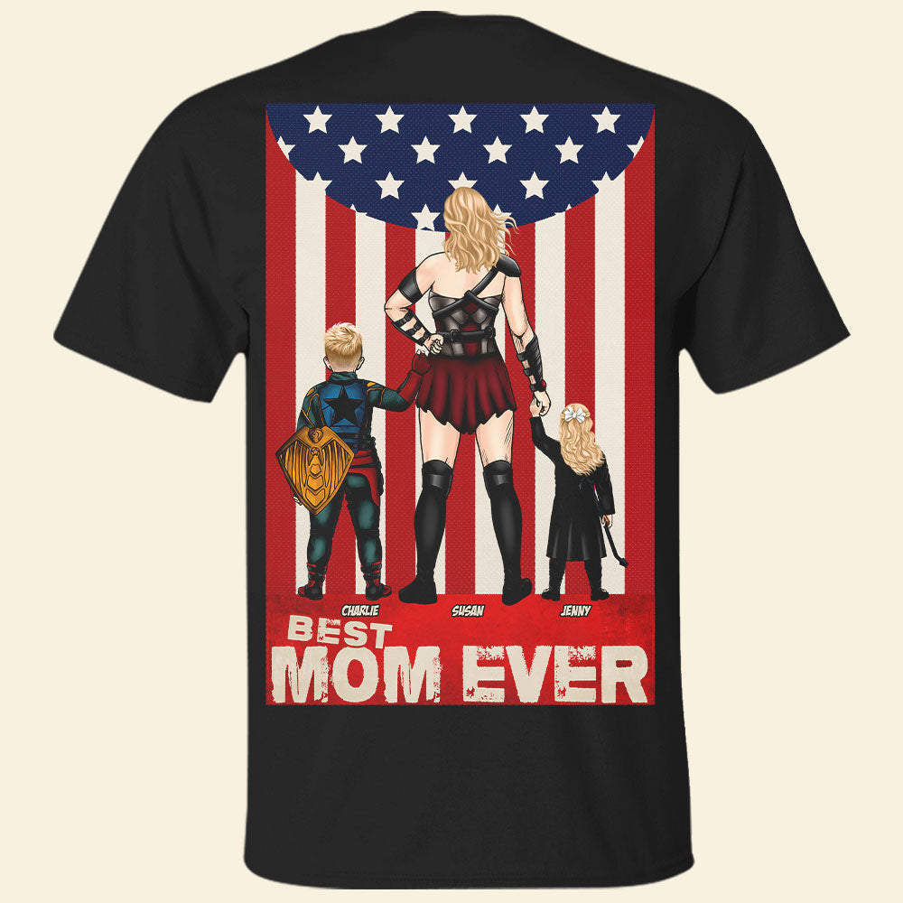 Personalized Gifts For Mom Shirt Best Mom Ever 022toti120425hg-Homacus