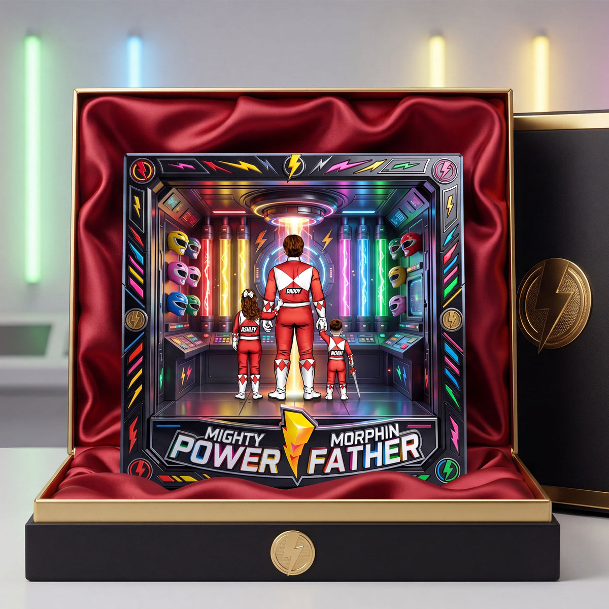 Power Father Acrylic Plaque - Personalized Gifts For Dad 05HUTI290426-Homacus