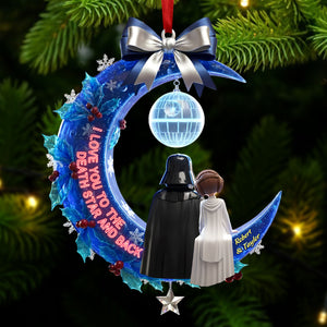 Couple Ornament - Personalized Gift For Couple Christmas Ornament 04PATI291025-Homacus