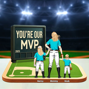 Baseball Mom Plaque - Personalized Gifts For Mom 01kati150425pa-Homacus