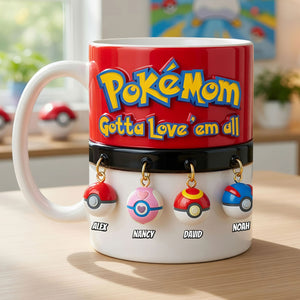 Pocket Monster Mom Coffee Mug - Personalized Gifts For Mom 04OHTI030426-Homacus