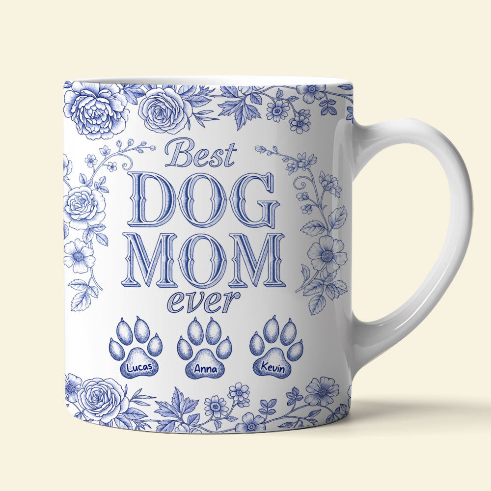 Dog Mom Coffee Mug - Personalized Gifts For Dog Lovers 03pgti160725-Homacus