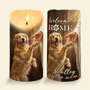 Heaven Dog LED Candle - Custom Photo Gifts For Dog Lovers 03qhti270326-Homacus