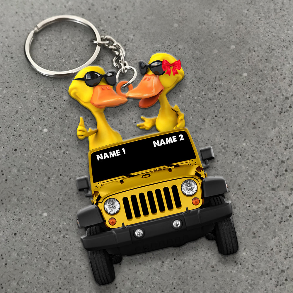 Personalized Gifts For Couple Keychain 03acqn2412-Homacus