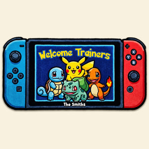 Retro Gamer Welcome Doormat - Personalized Gift For Family 02NATI290126-Homacus