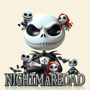 Nightmare Dad Plaque - Personalized Gifts For Dad 03nati120525-Homacus